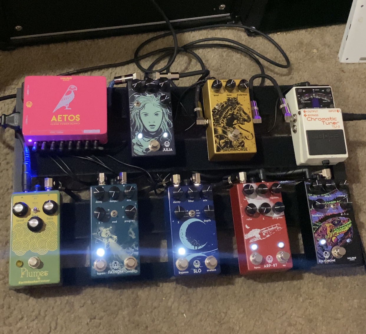 Walrus Audio Polychrome Analog Flanger Pedal customer photo 1