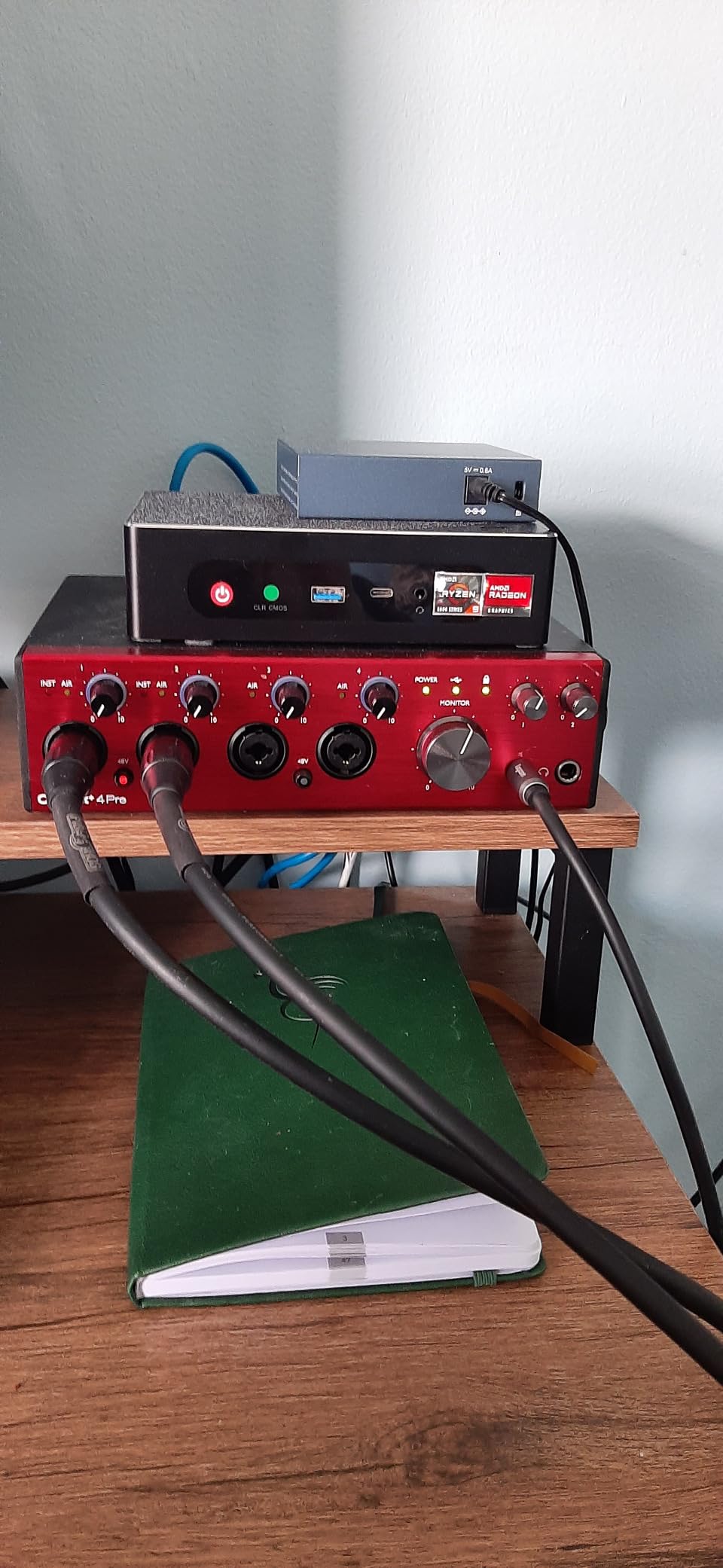 Focusrite Clarett+ 8Pre Studio-Grade 18-in/20-out Audio Interface with Eight High-Performance Mic Preamps customer photo 1