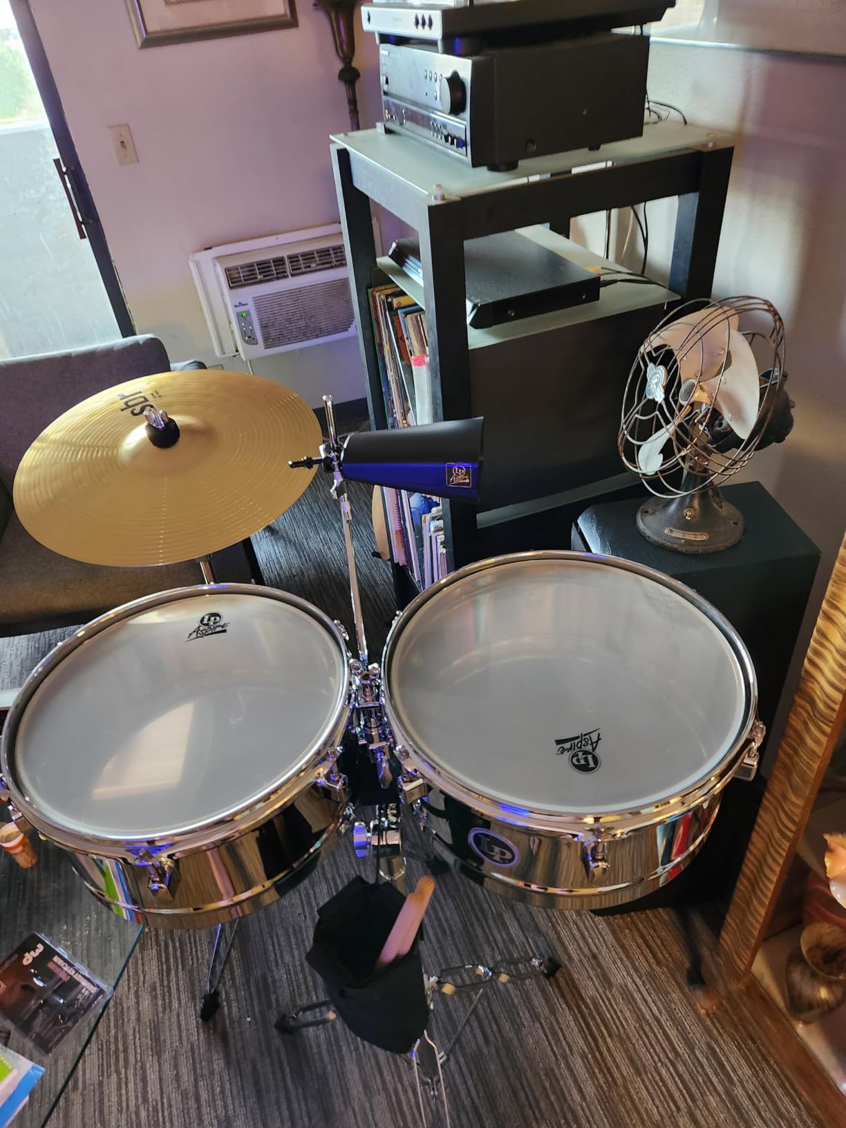Boom Cymbal Stand Double Braced Adjustable Height 27.5