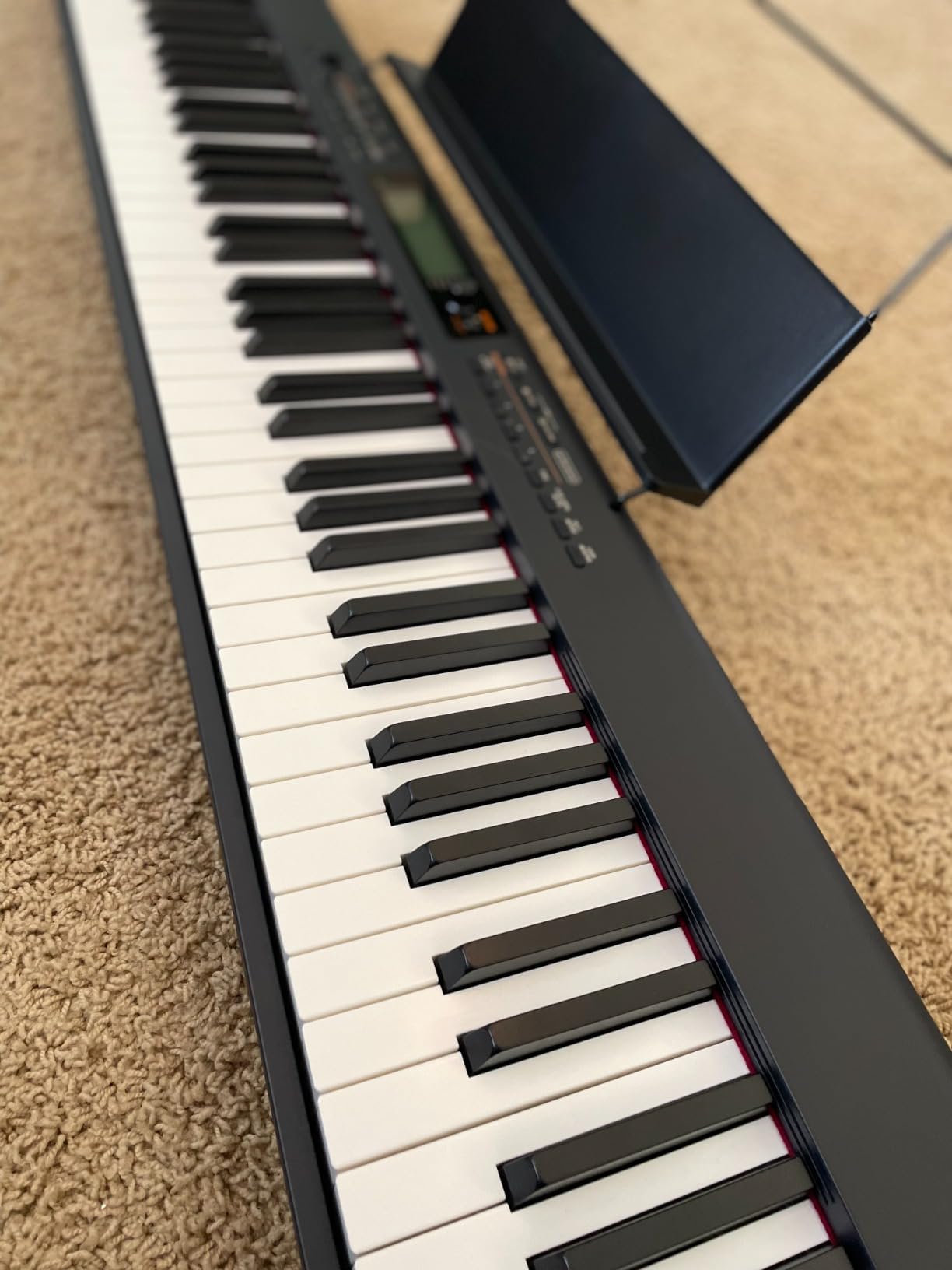 CDP-S360 Slim 88-Key Weighted Digital Piano | Portable, Lightweight & Compact | 700 Tones, 200 Rhythms | Songwriting tools | USB-MIDI, Built-In Speakers | LCD Display customer photo 2