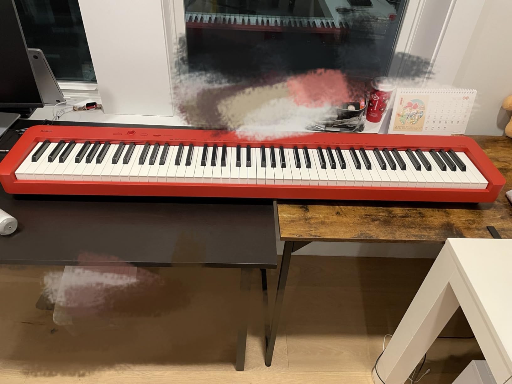 Casio CDP-S160 88-Key Weighted Digital Piano with Scaled Hammer Action Keyboard, Slim & Portable, Built-In Tones, USB-MIDI, Speakers customer photo 1