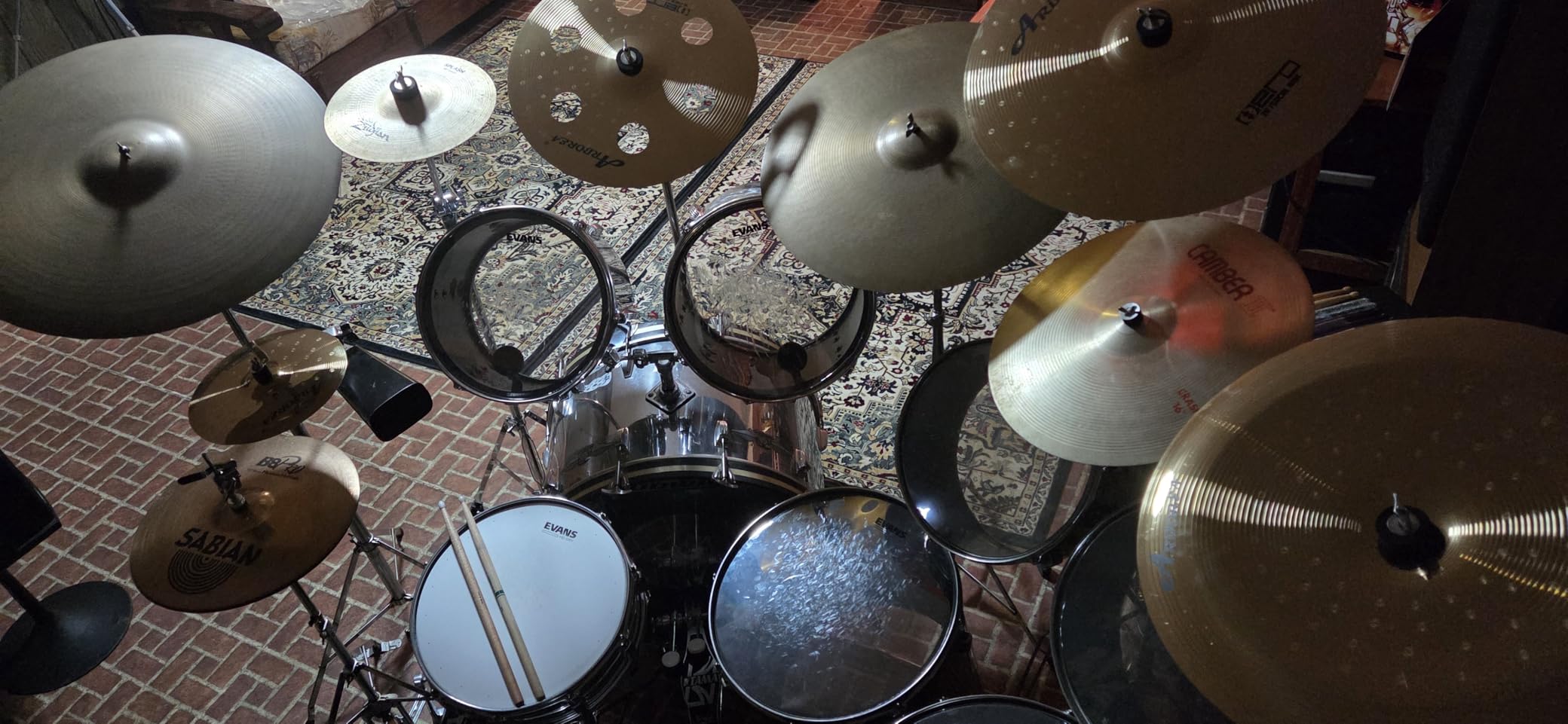 Arborea Cymbal Pack Alloy Cymbals Drum Cymbal Set 14