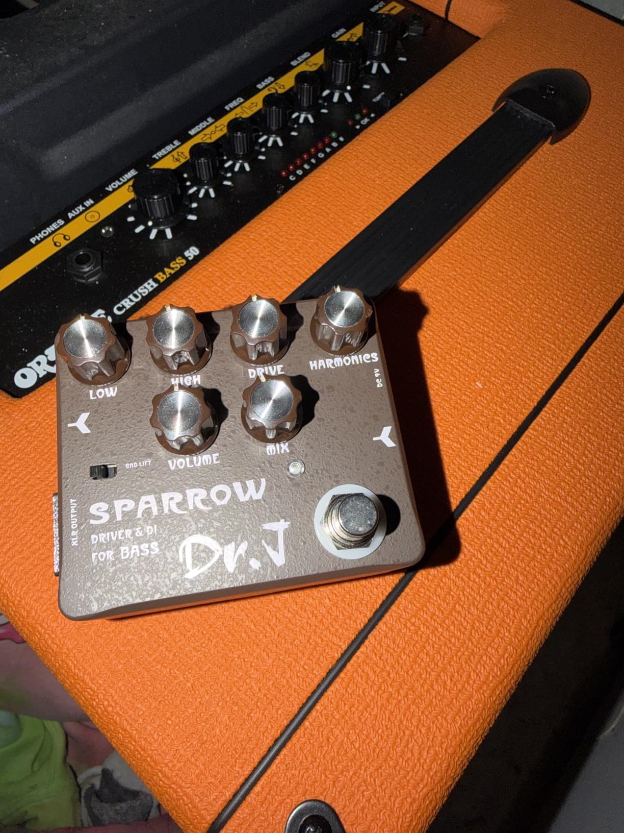 JOYO Tube Overdrive Pedal Vintage Overdrive Pedal with Clear & Transparent Tones for Electric Guitar High-end Edition Dr.J Series (D50) customer photo 1