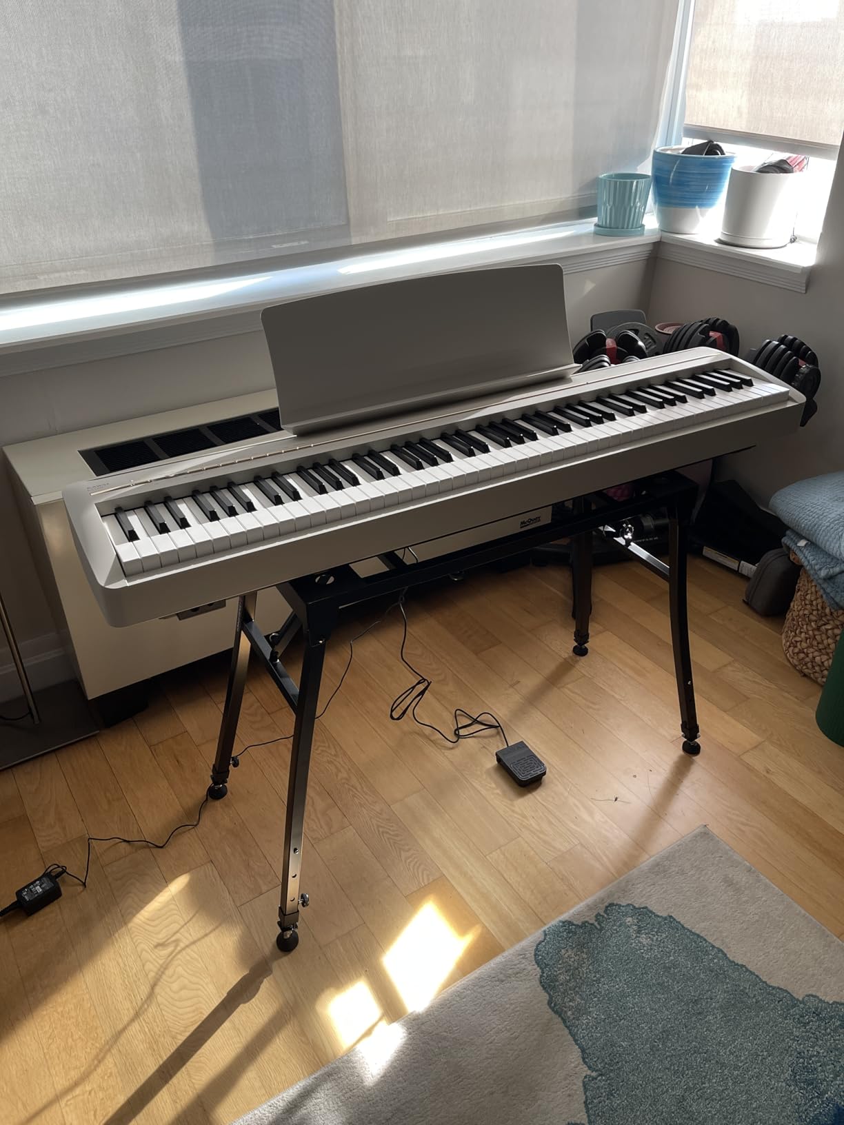 Kawai ES120 88-key Digital Piano with Speakers - Black customer photo 2