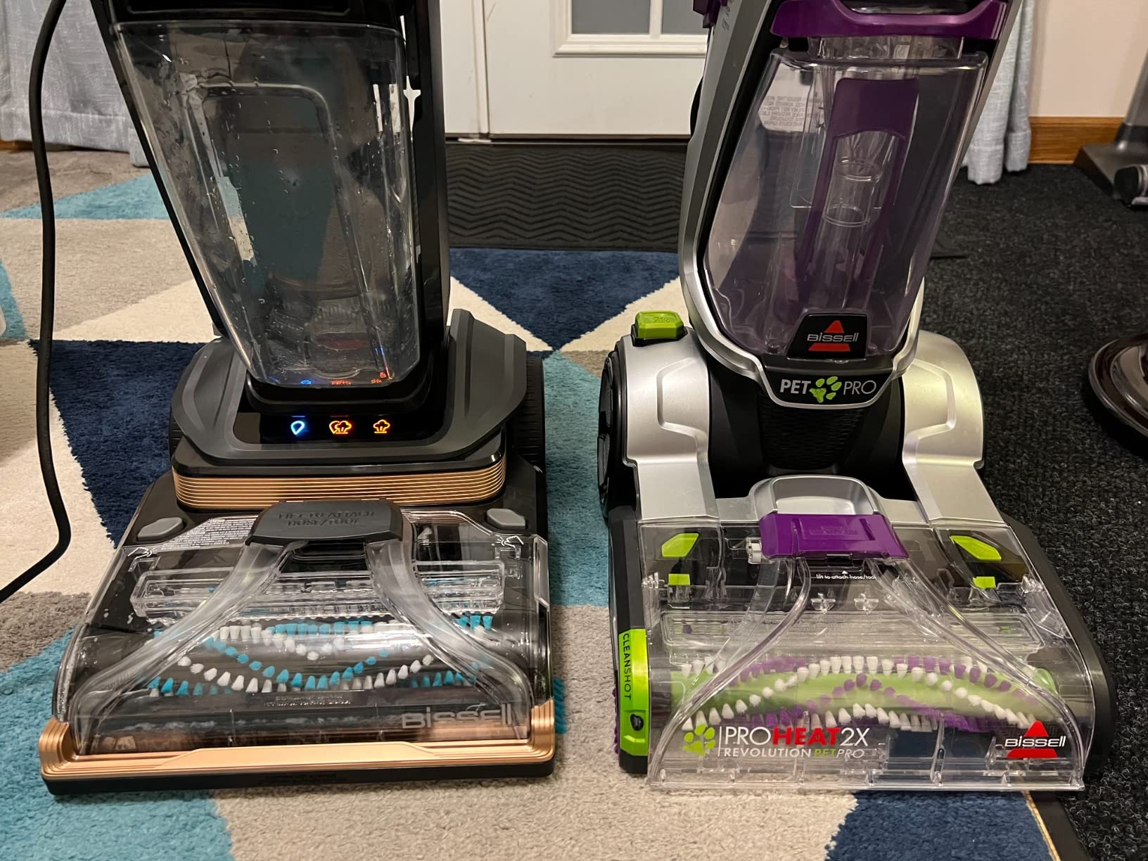 BISSELL Revolution HydroSteam Pet Carpet Cleaner, Upright Deep Cleaner, HydroSteam Technology, 2-in-1 Pet Upholstery Tool & Formulas Included, 3432 customer photo 1