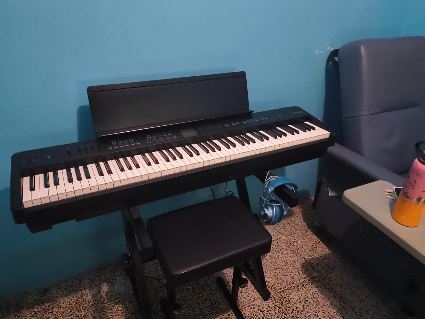 Roland FP-E50 Digital Piano | Premium Piano with Expandable Sound Library | 88-Note Hammer-Action Keyboard | Professional Auto-Accompaniment | Bluetooth/MIDI customer photo 1