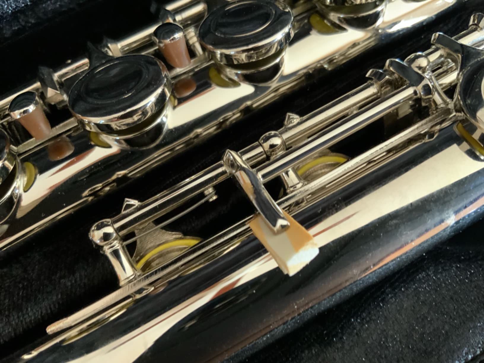 POGOLAB Flutes, Closed Hole C 16 Keys Flute Instrument, Student Flute for Beginner School Orchestra Band, with Cleaning Kit, Carry Bag, Strap, Probe Rod, Gloves (Sky Blue) customer photo 2