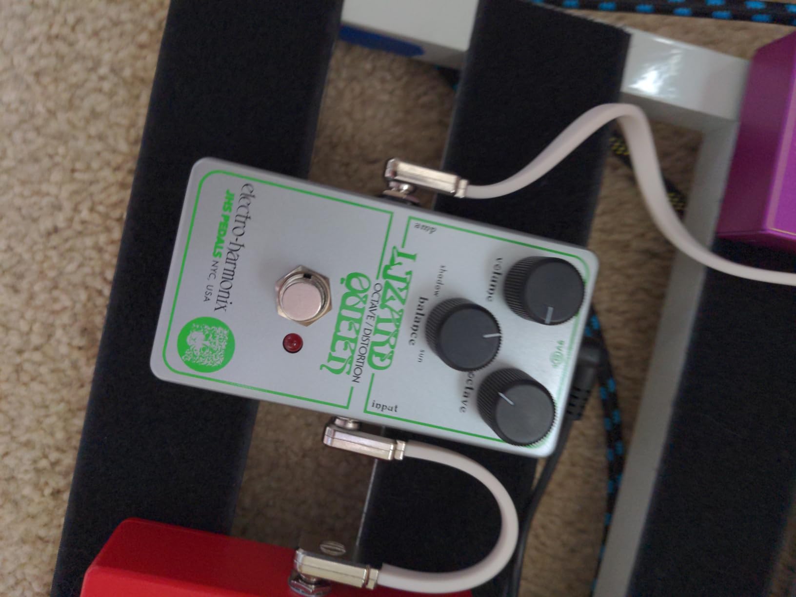 Electro-Harmonix Lizard Queen Octave Fuzz Pedal customer photo 1