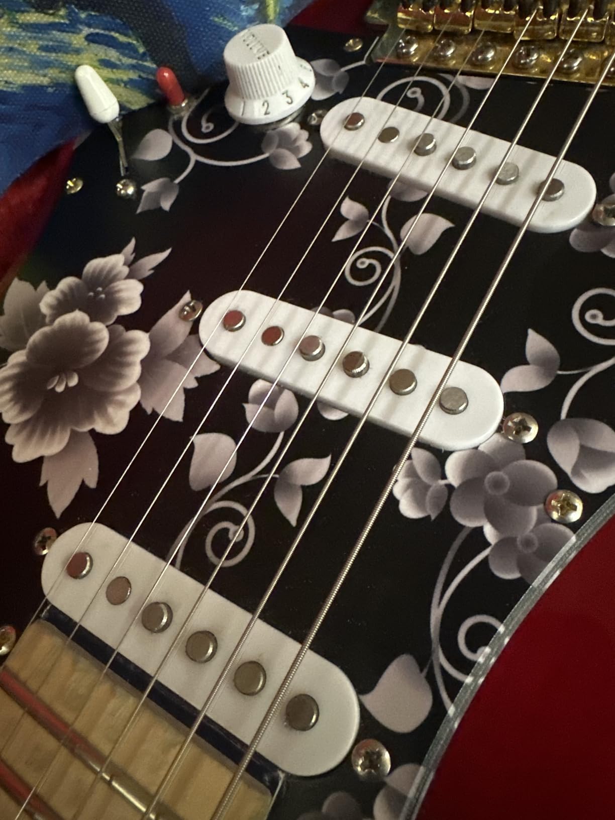 Wilkinson M Series 60's Vintage Tone Alnico 5 Staggered Single Coil Pickups SSS Set for Strat Style Electric Guitar, Cream customer photo 1