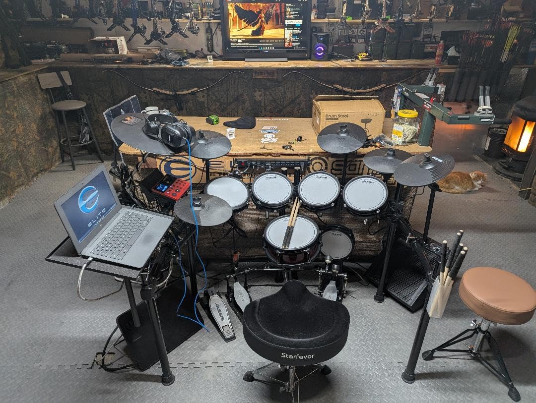 Double Bass Drum Pedal 2 Chain Double Kick Drum Pedal with 2 Way Beater Heads and Drum Keys for Drummer customer photo 1