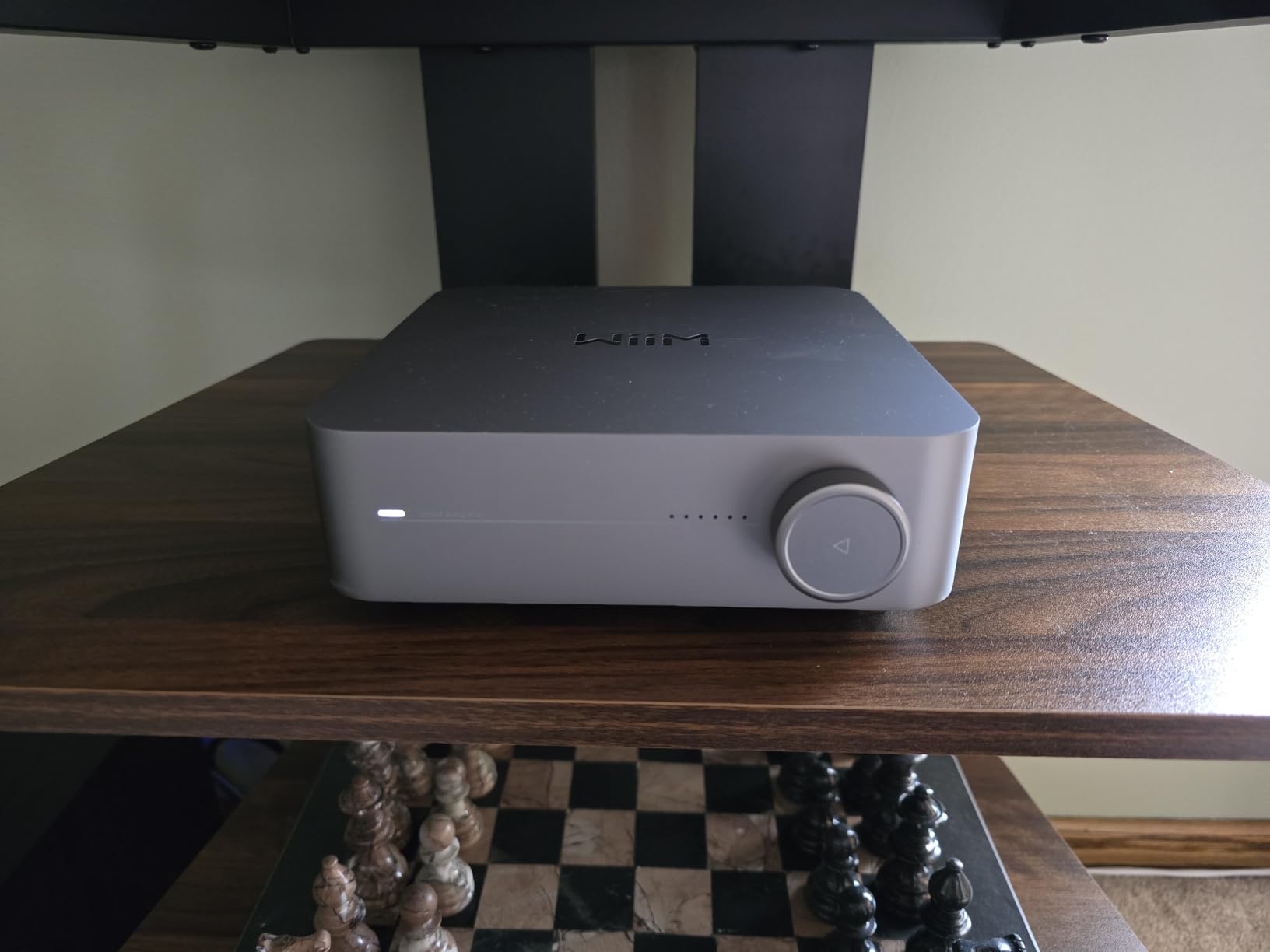WiiM Amp: Multiroom Streaming Amplifier | Compatible with AirPlay, Google Cast, Alexa | HDMI, Voice Control | Stream from Spotify, Amazon Music, Tidal & More | Space Gray customer photo 2