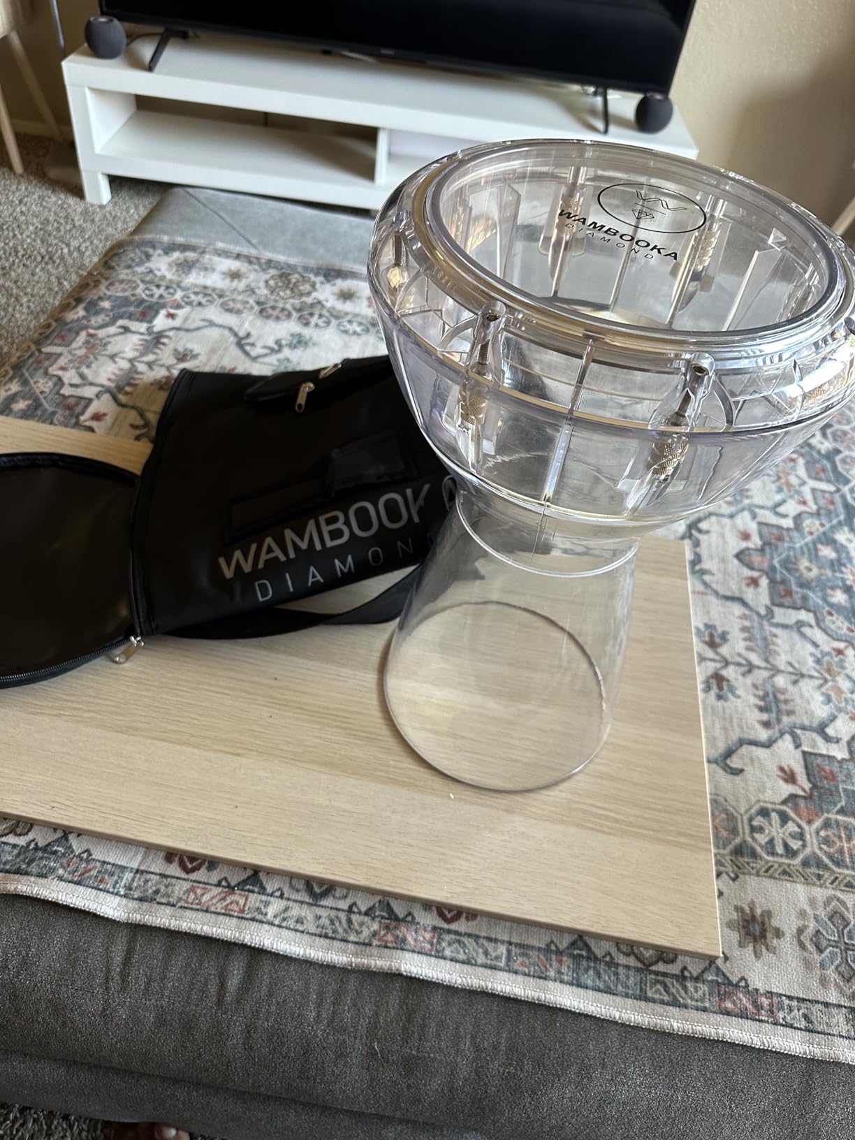 DAR-RD Touring Series Diamond Wet & Dry Darbuka | 8.75