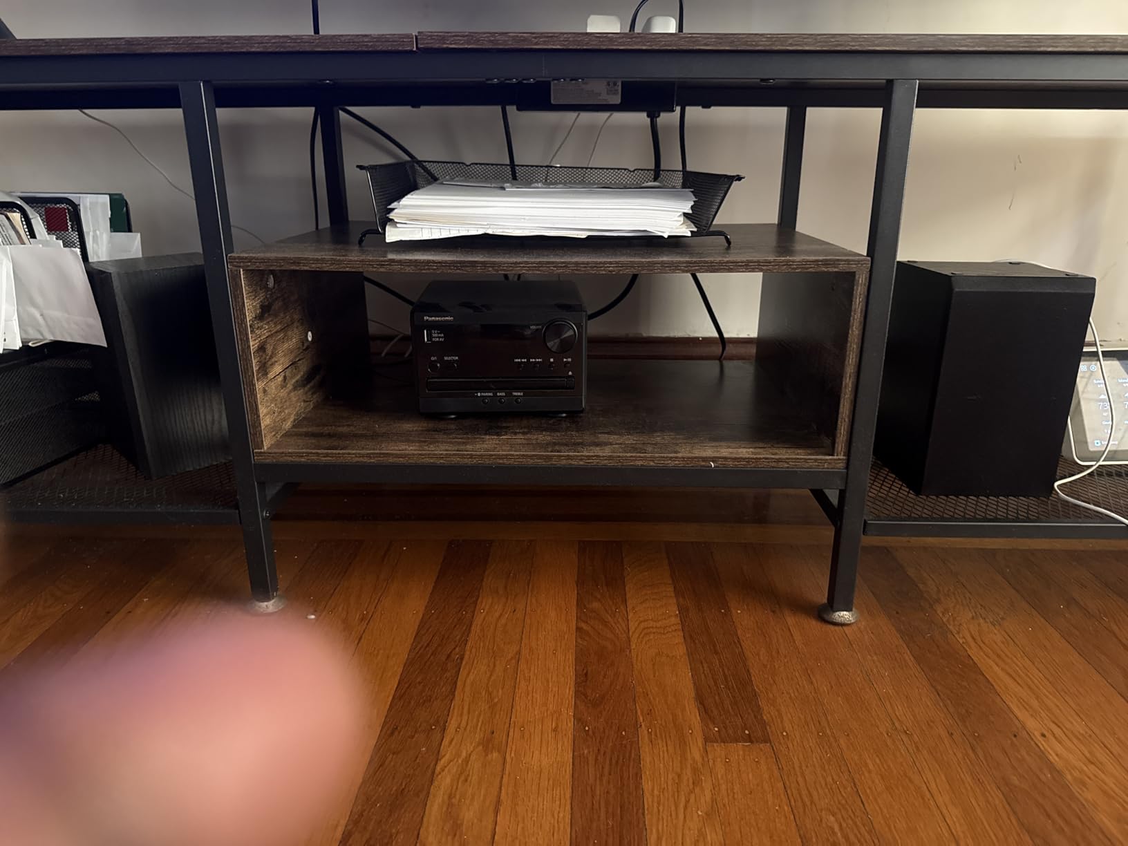 Panasonic Compact Stereo System with CD Player, Bluetooth, FM Radio and USB with Bass and Treble Control, 20W Stereo System for Home with Remote Control - SC-PM270PP-K (Black) customer photo 2