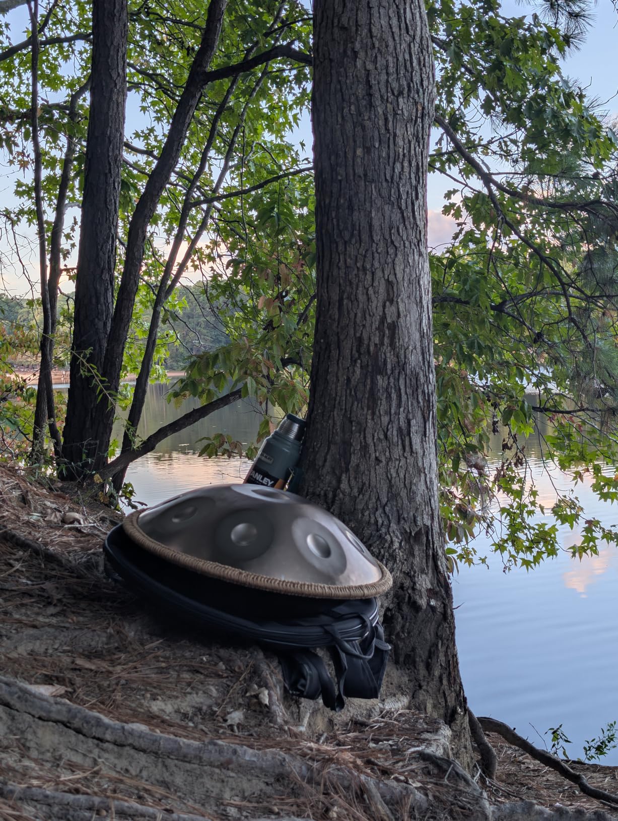 Handpan Drum 22 Inches D Minor Kurd, 432Hz 10 Notes Hand Drum Instrument, Premium Steel Drum, Handpan Instrument for Adults (Gold) customer photo 1