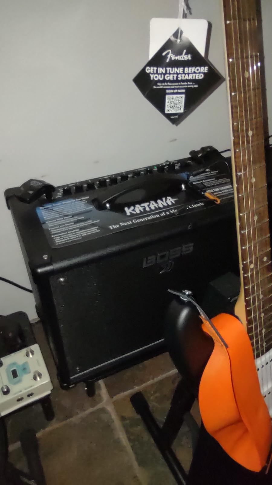 BOSS Katana-50 Gen 3 Guitar Amplifier | Compact 50-Watt Combo Amp | Custom 12-Inch Speaker | Evolved Tube Logic Sound | 12 Amp Characters | Onboard BOSS Effects | Advanced Connectivity & More customer photo 1