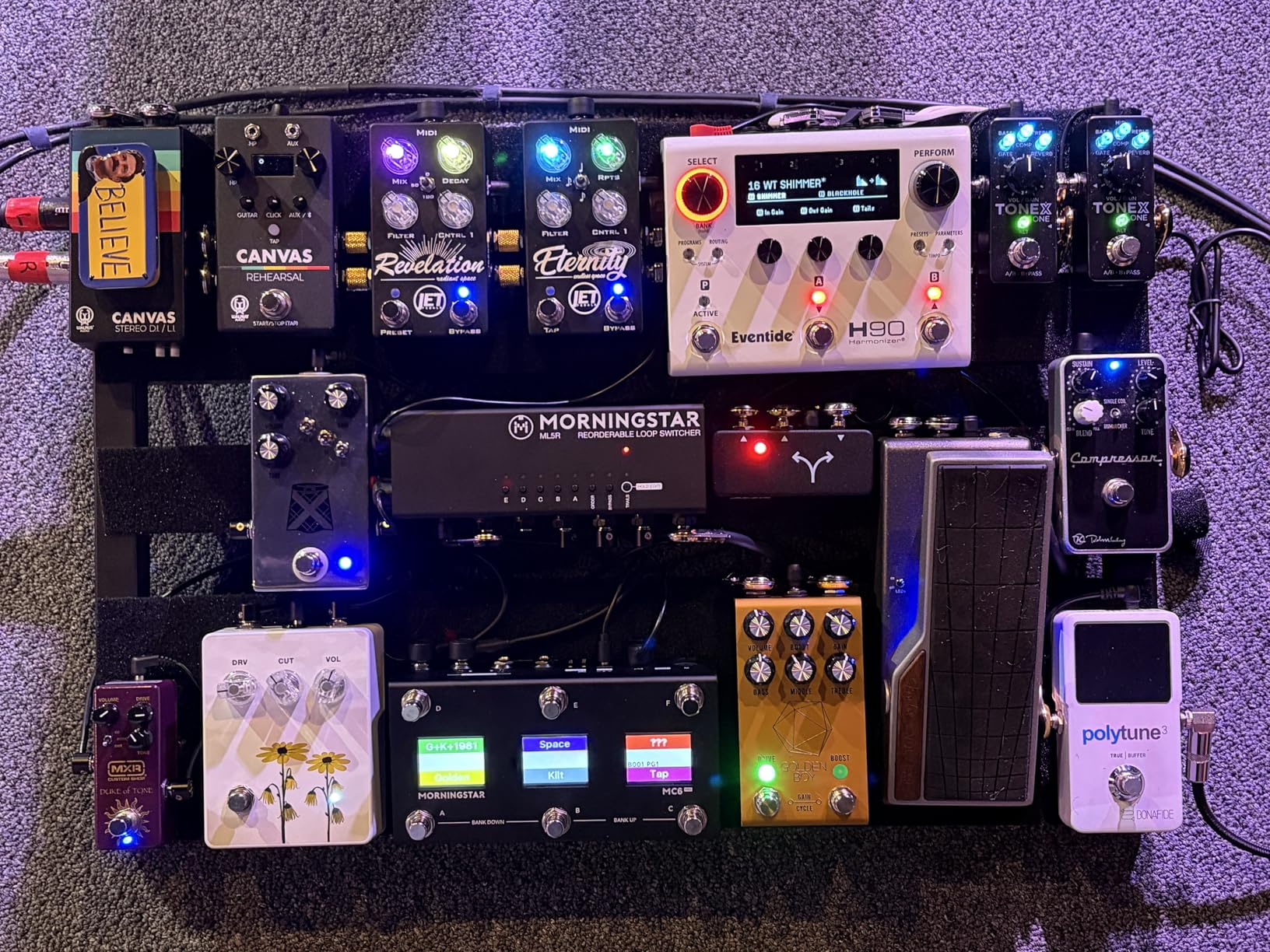 IK Multimedia TONEX One AI multiFX micro-pedal: Tone Model any electric guitar amp, guitar pedal, distortion pedal, overdrive pedal or other guitar effects customer photo 2