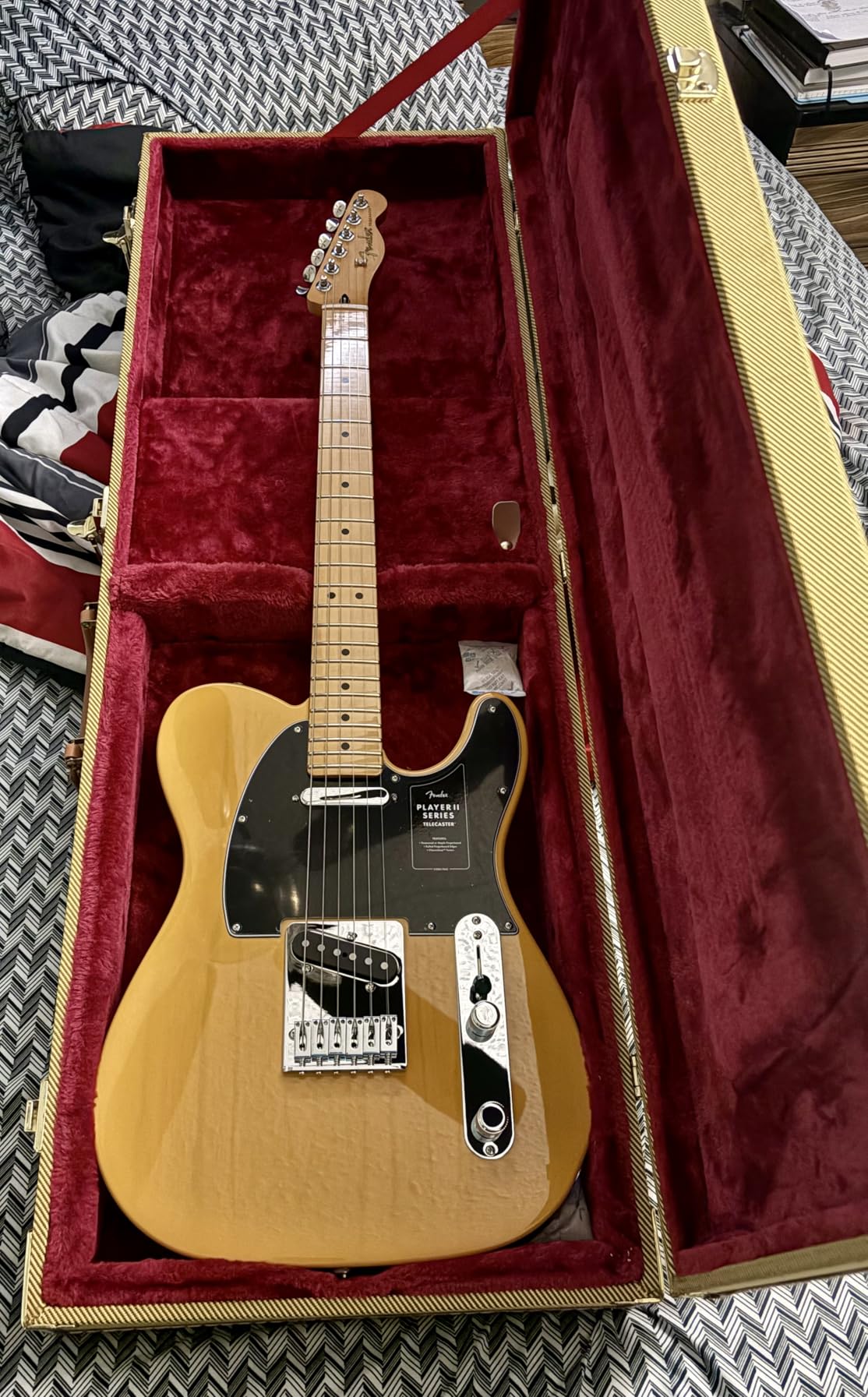 Fender Player II Telecaster Electric Guitar - Butterscotch Blonde with Maple Fingerboard customer photo 1