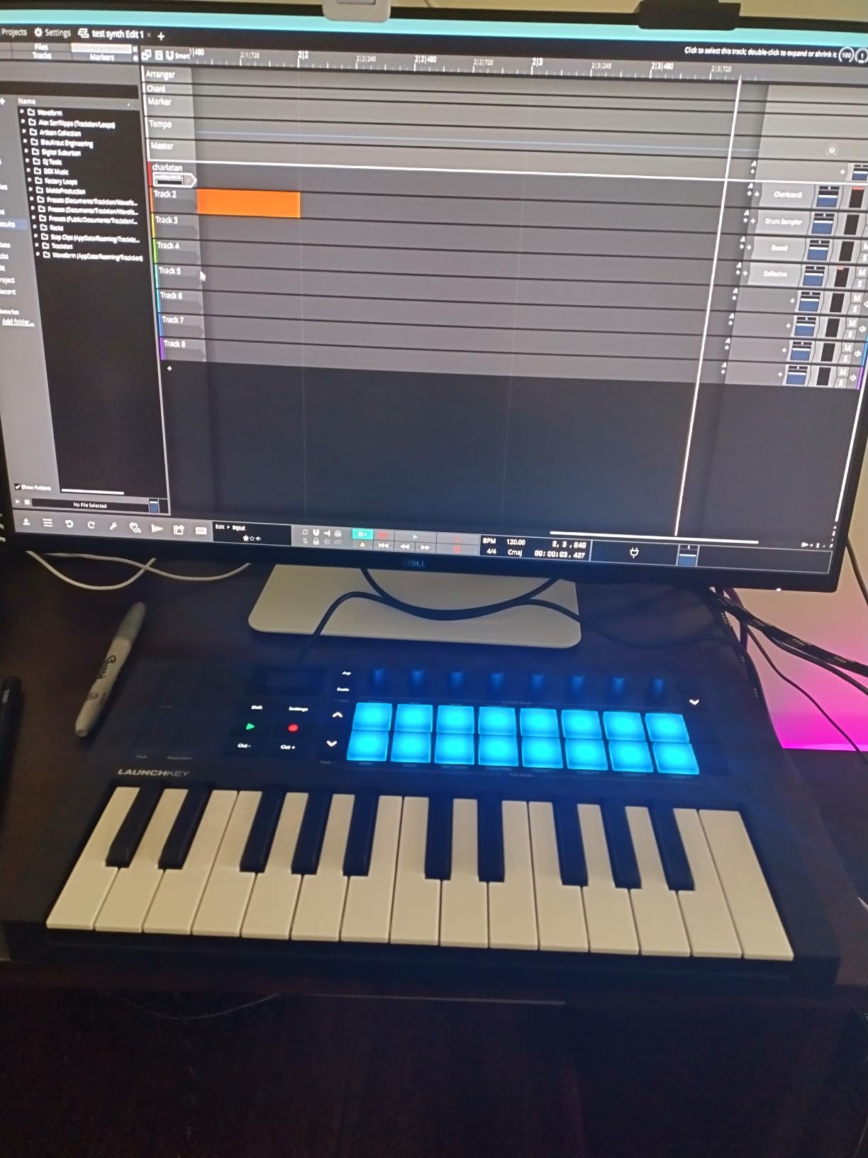 Novation Launchkey 49 MK4 - 49 key Semi-Weighted, USB, MIDI Keyboard Controller with DAW Integration. Chord & Scale Modes, 8 Drum Pads, & Arpeggiator - Includes Software Bundle for Music Production customer photo 2