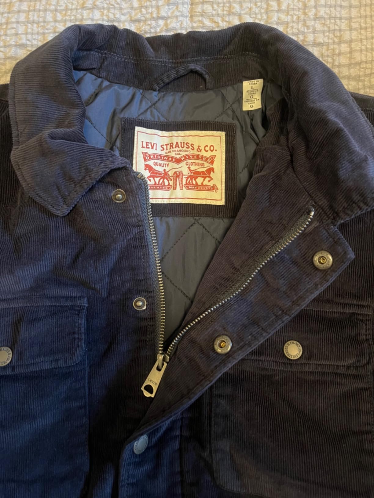 Levi's Men's Corduroy Shirt Jacket customer photo 1