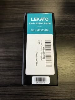 LEKATO Mini Pitch Shifter Pedal, Harmonizer Guitar Pedal Pitch Shift Box, Harmonizer Digital Octave Drop Pedals, True Bypass, Small Effects for Electric Guitar Bass customer photo 1
