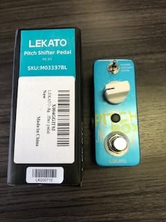 LEKATO Mini Pitch Shifter Pedal, Harmonizer Guitar Pedal Pitch Shift Box, Harmonizer Digital Octave Drop Pedals, True Bypass, Small Effects for Electric Guitar Bass customer photo 2