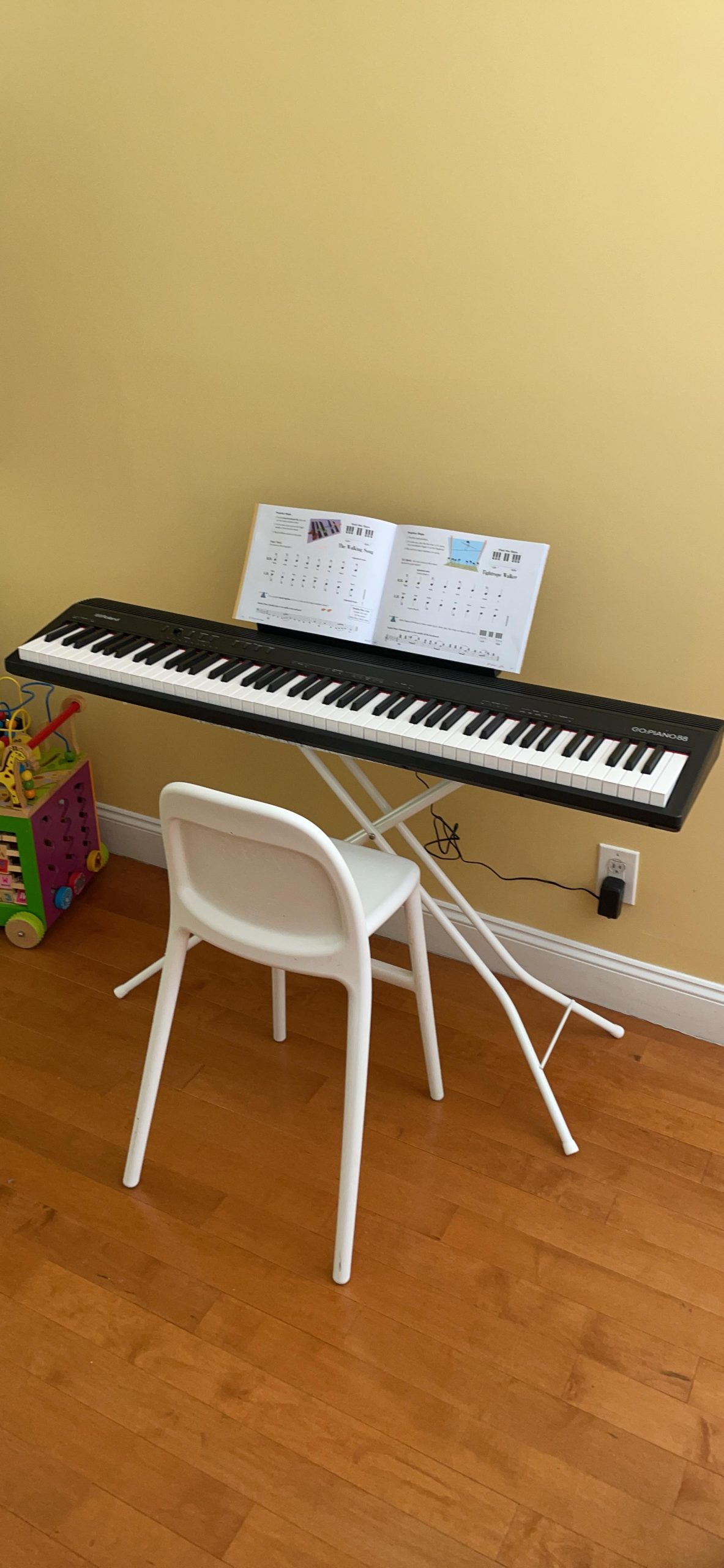 Roland GO:PIANO 88PX | Entry-Level Portable 88-Note Digital Piano | Lightweight Design | Battery-Powered Operation | Bluetooth & MIDI Connectivity customer photo 2