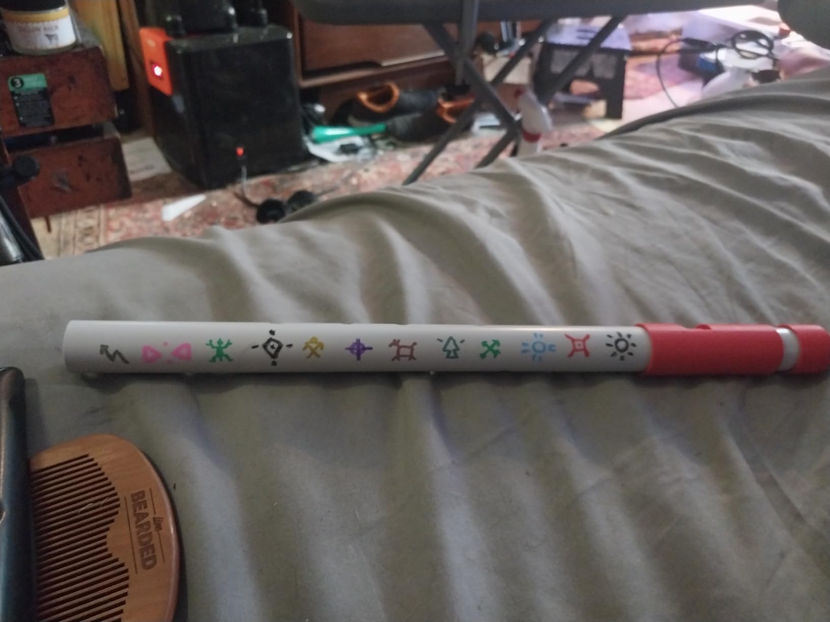 Native American Flute by Instruments by Bras with Interchangeable Mouthpiece and Two Bodies in C and A for All Skill Levels, Flute Instrument Handcrafted in France customer photo 2