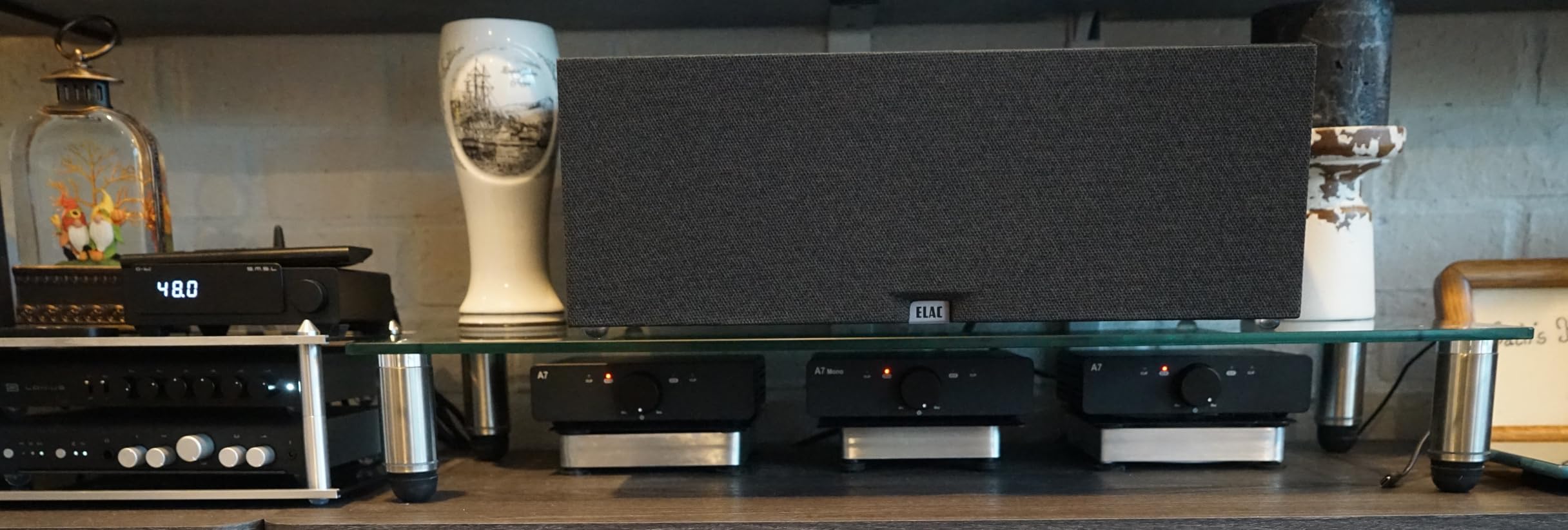 3e Audio A7 Next-Gen HiFi Stereo Amplifier | Home Theater Amplifier | TPA3255 Chip 2x250W PBTL with Enhanced PFFB | 48V5A Power Supply for Bookshelf Speakers customer photo 1