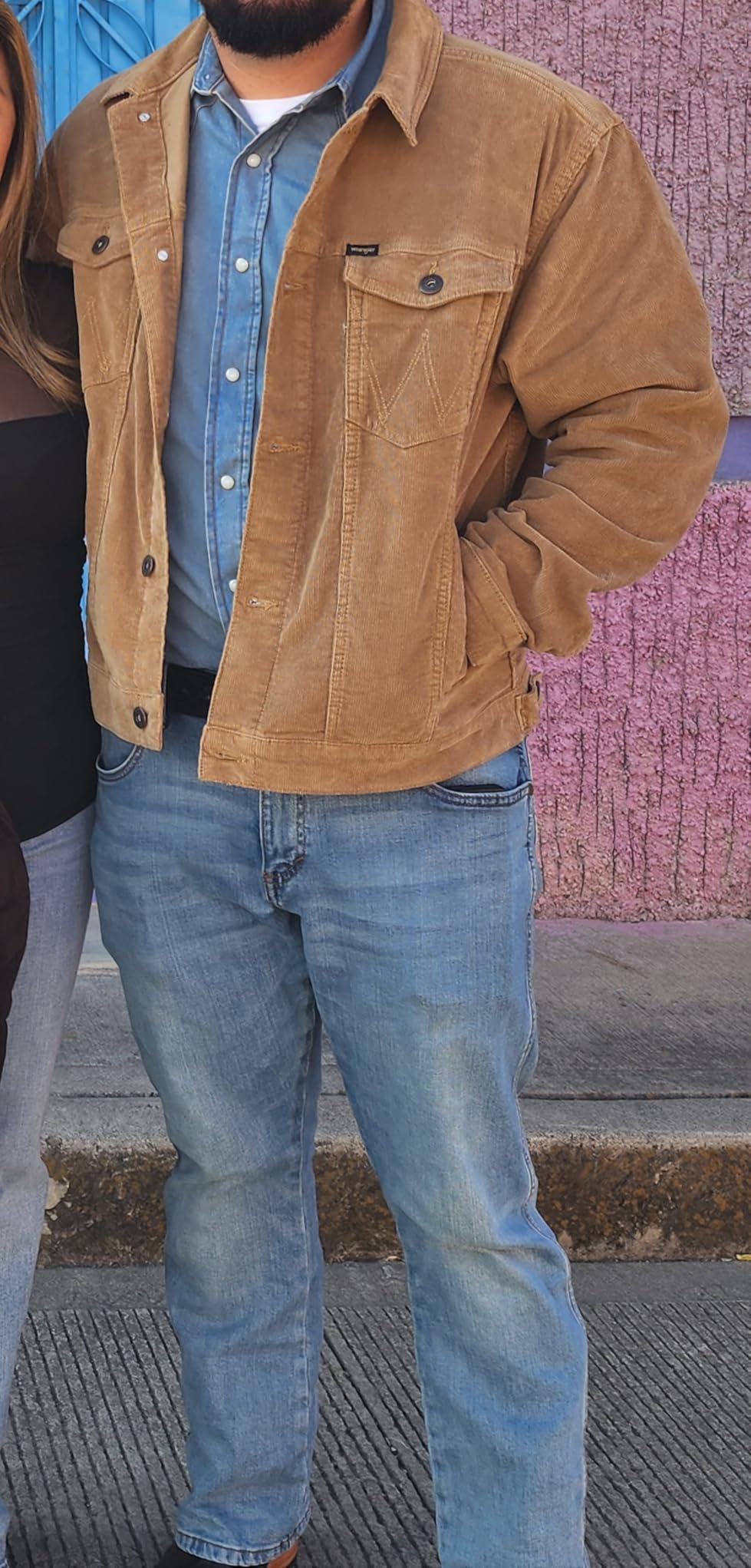 Wrangler Men's Corduroy Trucker Jacket customer photo 1