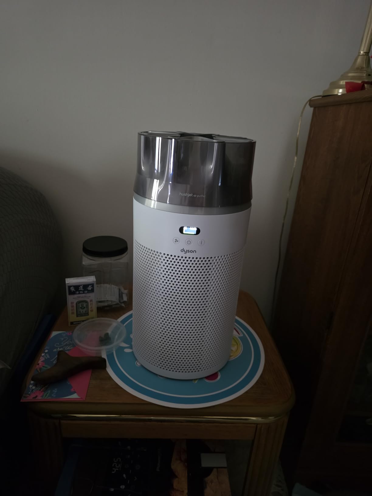 Dyson Hushjet Compact Purifier, Engineered for Powerful, Whisper-quiet, Whole-room Air Purification, Homes with Pets, Allergies, Fully-sealed filtration, 5-year no change filter (Black/Teal) customer photo 2