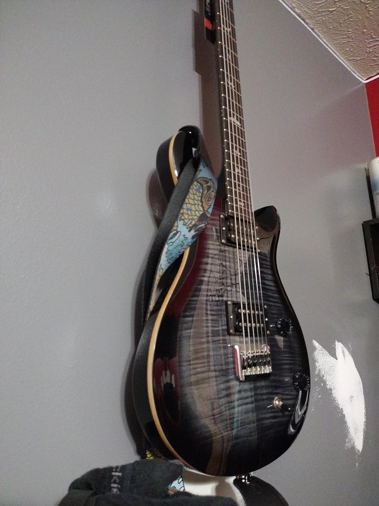 PRS SE 277 Electric Baritone - Charcoal Burst customer photo 1