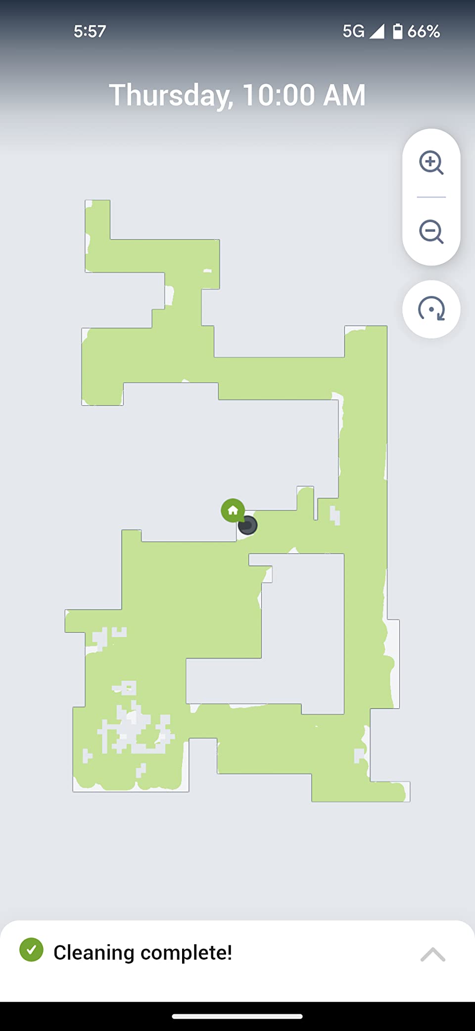 iRobot Roomba 105X Robot Vacuum & Mop Combo, AutoEmpty Dock, Self-Emptying for Up to 75 Days, 70x Power-Lifting Suction, Smart LiDAR Mapping, App & Voice Control, Ideal for Homes with Pets & Kids customer photo 2