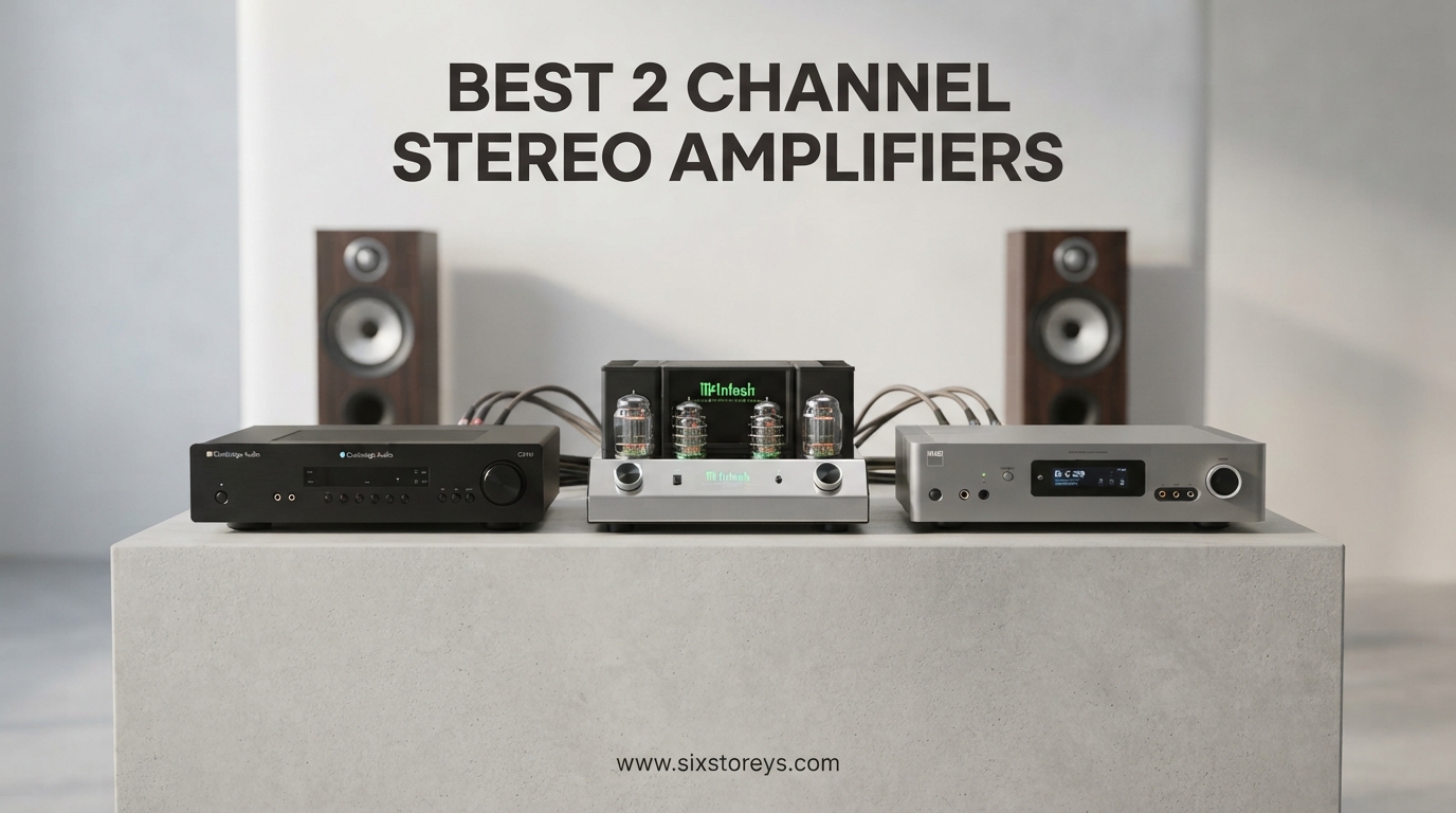 Best 2 Channel Stereo Amplifiers