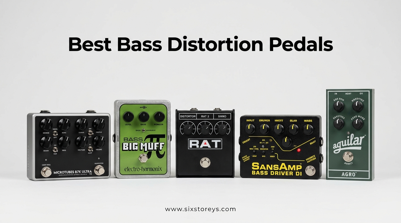 Best Bass Distortion Pedals