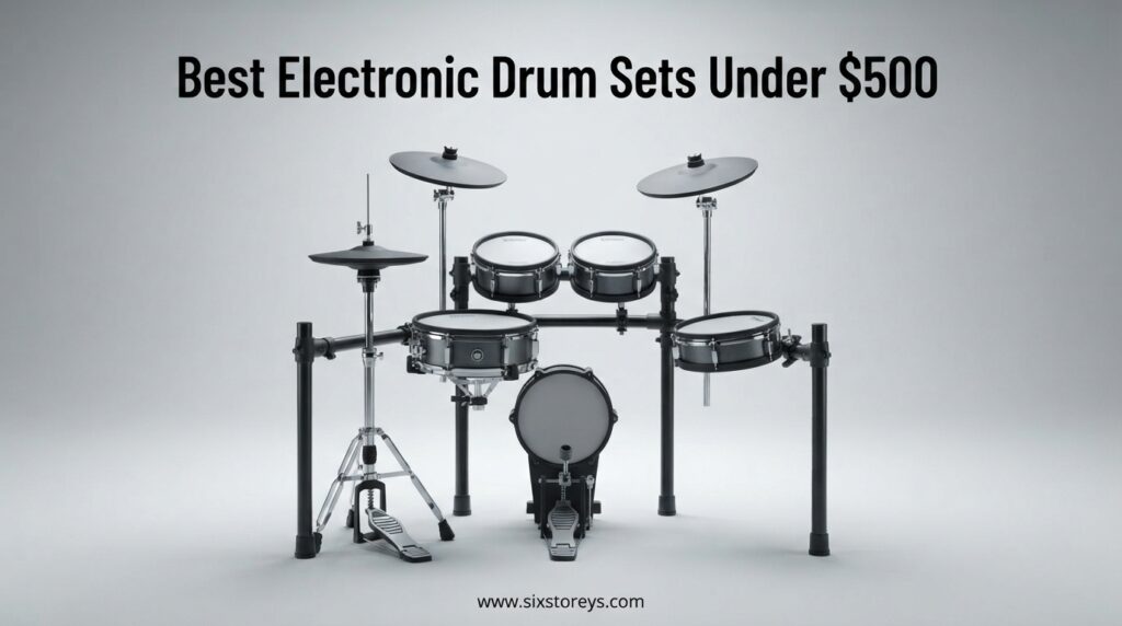 The current image has no alternative text. The file name is: Best-Electronic-Drum-Sets-Under-500.jpeg
