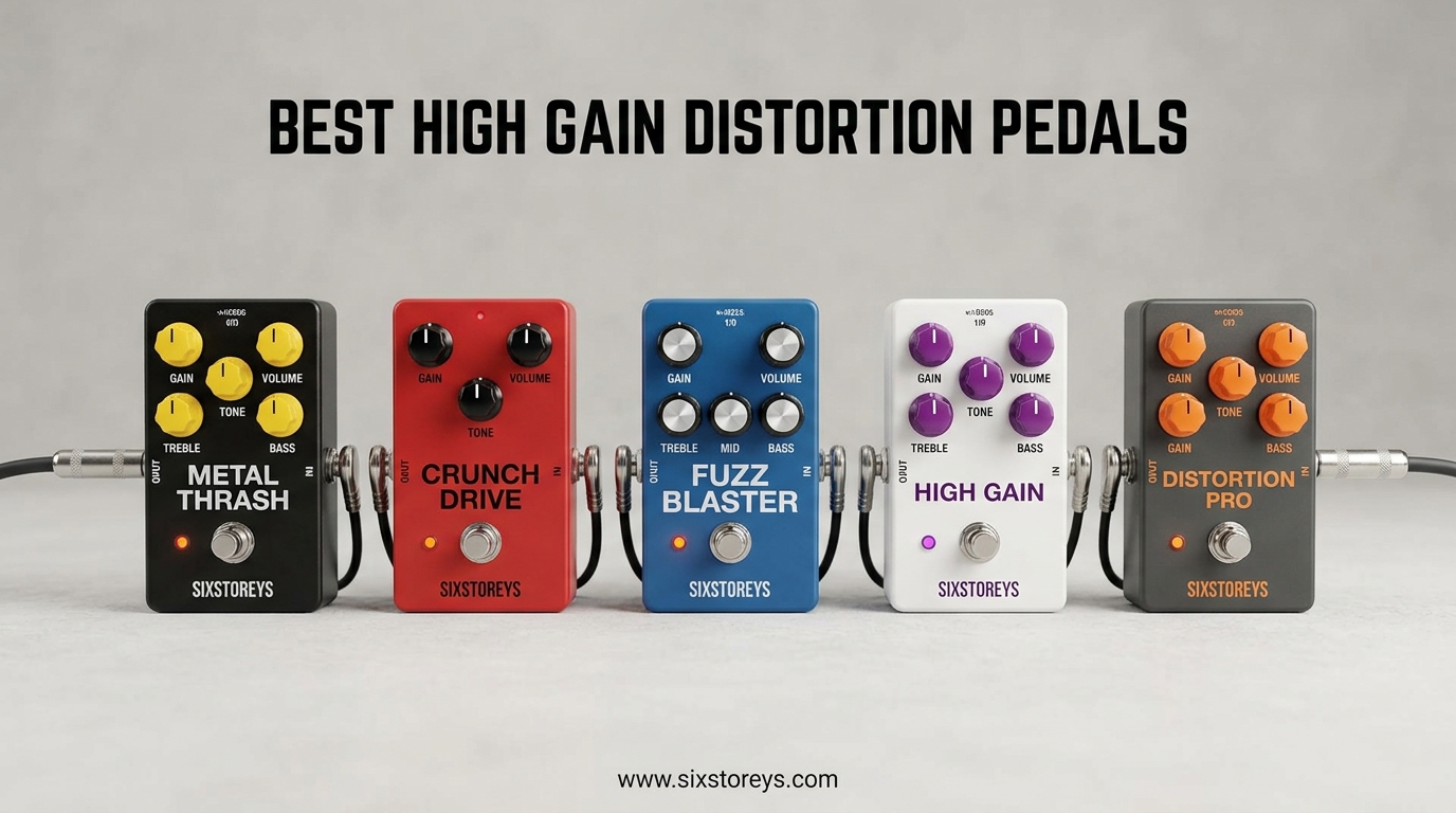 Best High Gain Distortion Pedals