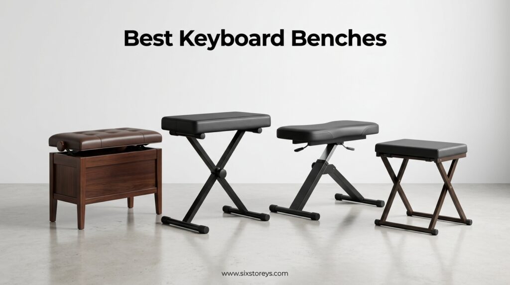 The current image has no alternative text. The file name is: Best-Keyboard-Benches.jpeg