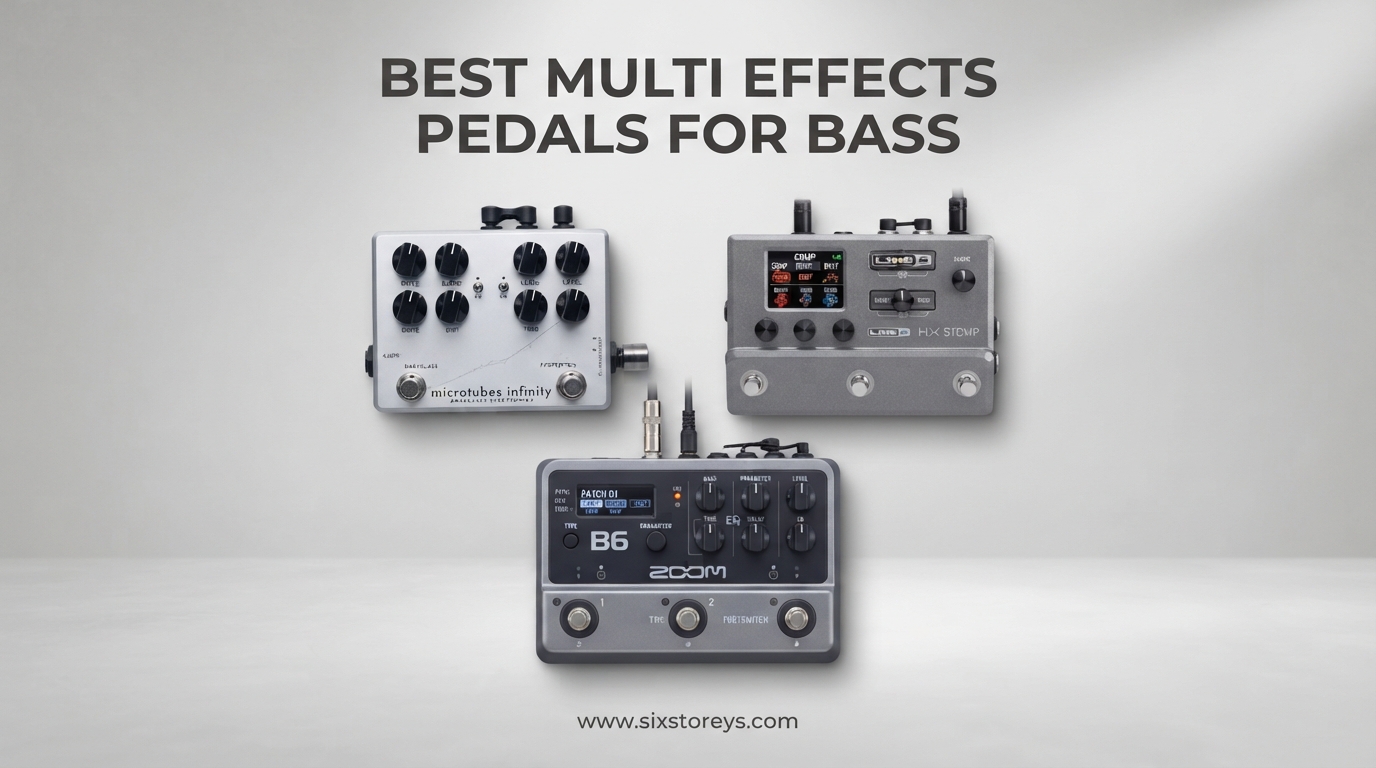 Best Multi Effects Pedals for Bass