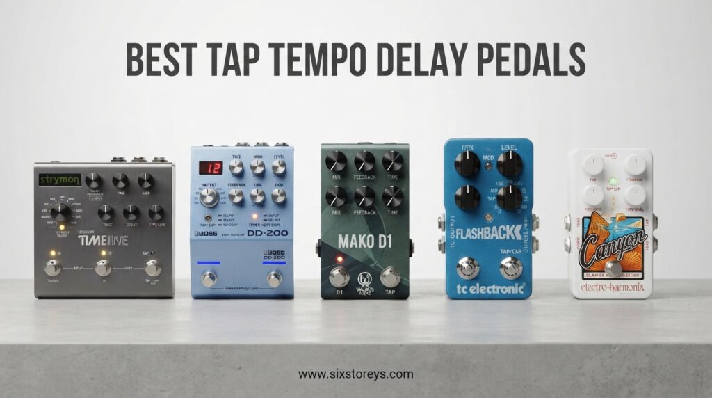 The current image has no alternative text. The file name is: Best-Tap-Tempo-Delay-Pedals.jpeg