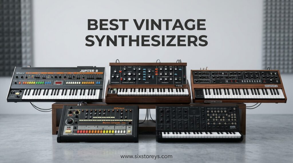 The current image has no alternative text. The file name is: Best-Vintage-Synthesizers.jpeg