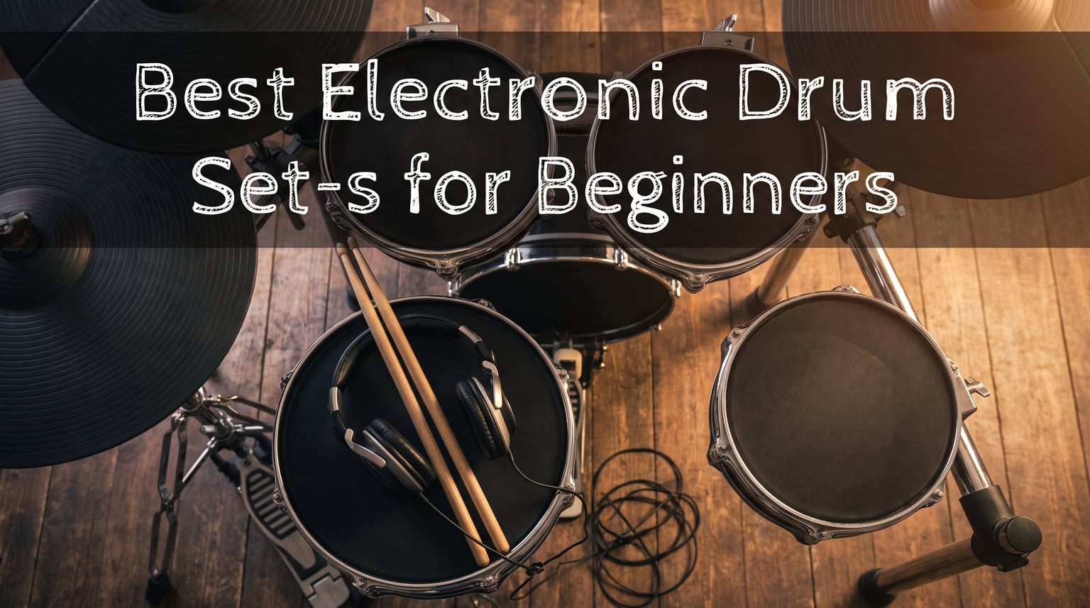 best electronic drum sets for beginners