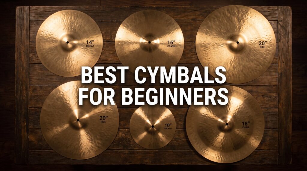 Current image: best cymbals for beginners