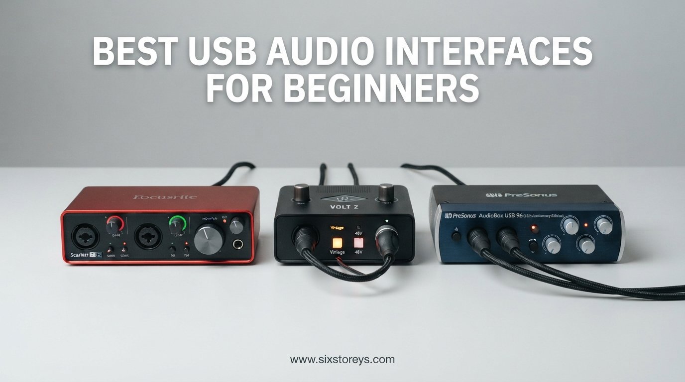best usb audio interfaces for beginners