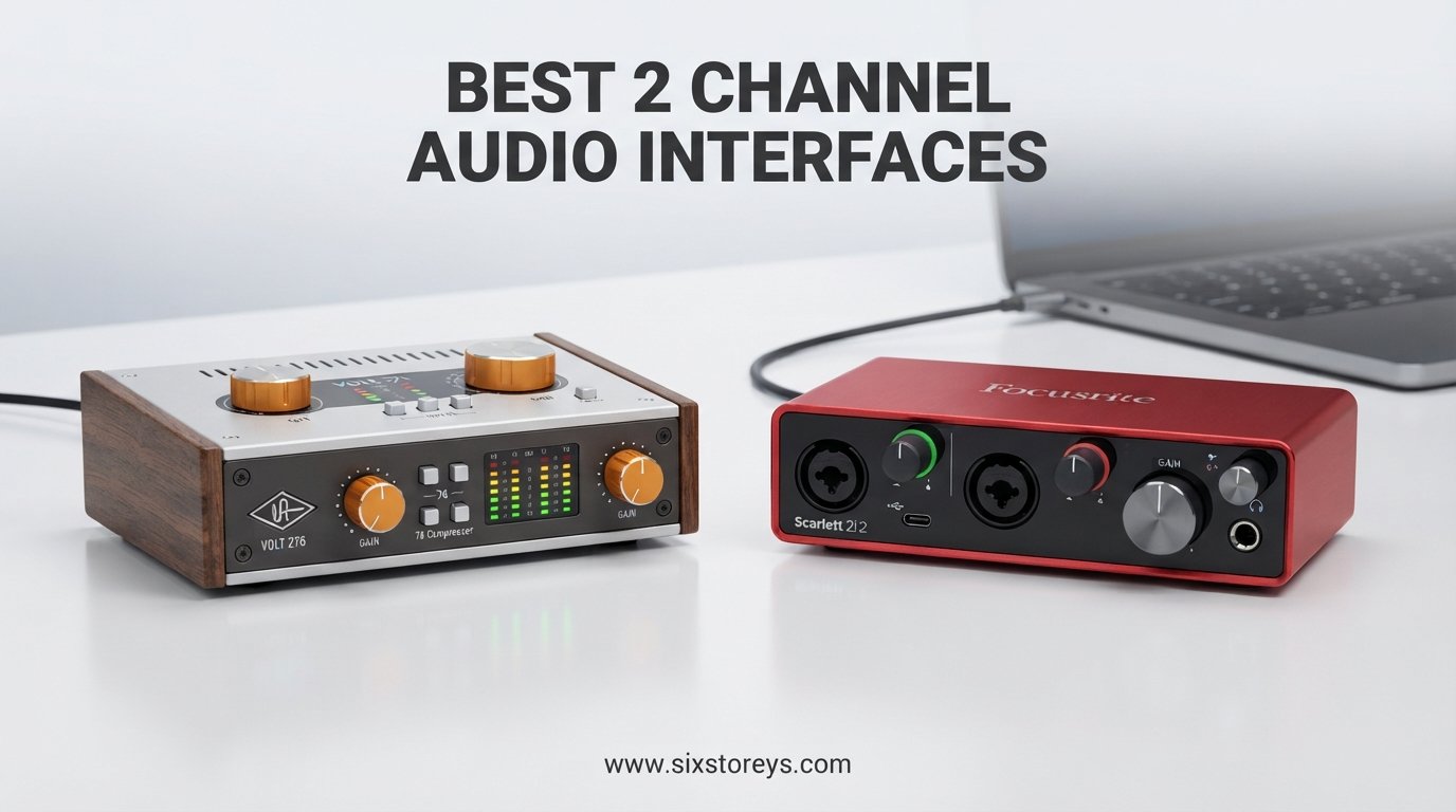 best 2 channel audio interfaces