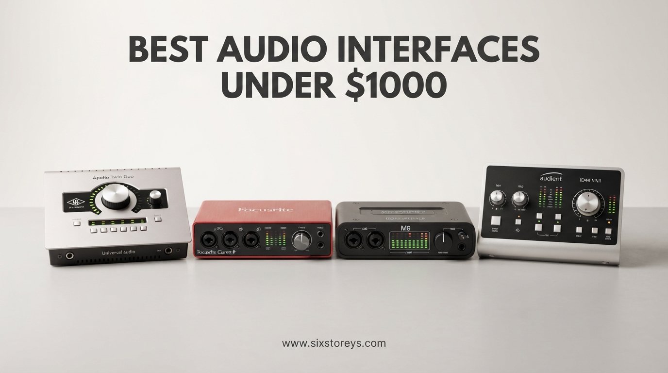 best audio interfaces under 1000