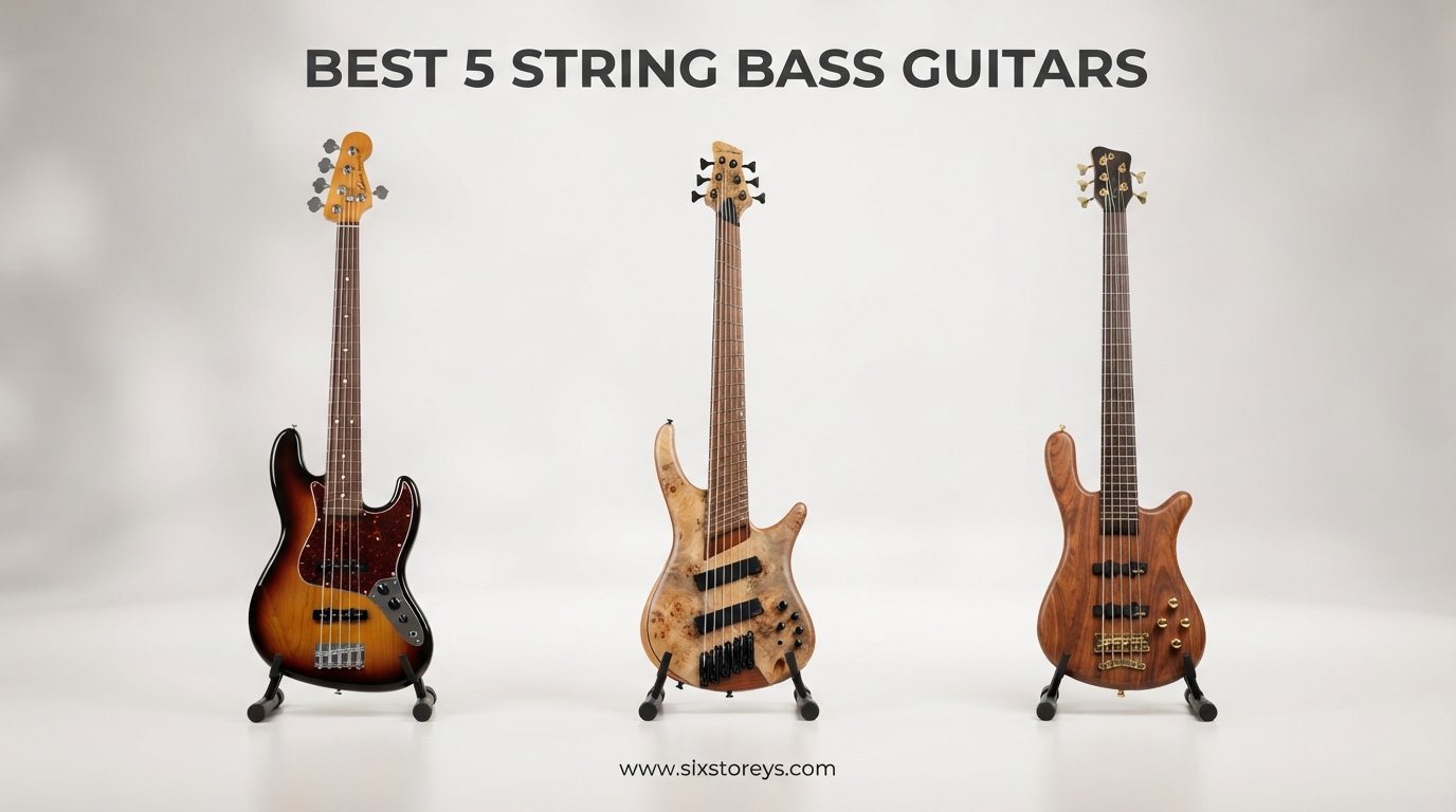 best 5 string bass guitars