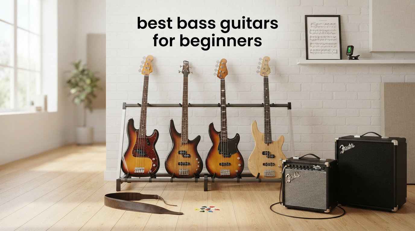 best bass guitars for beginners