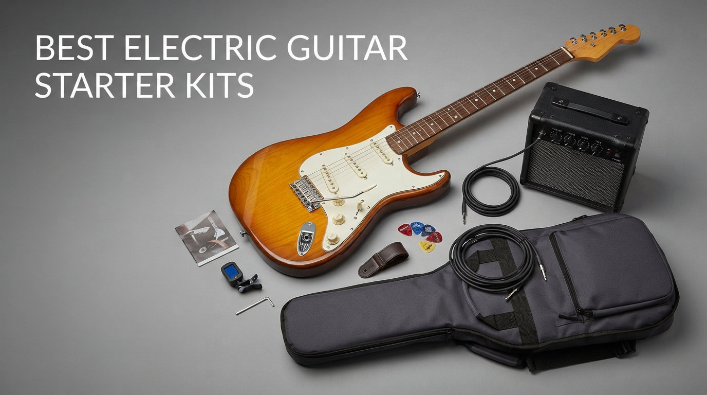 best electric guitar starter kits