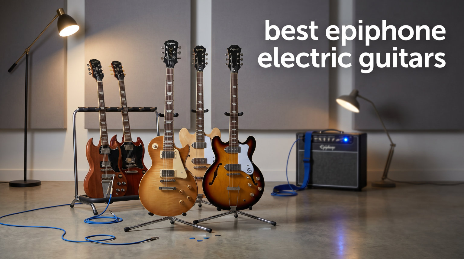 best epiphone electric guitars
