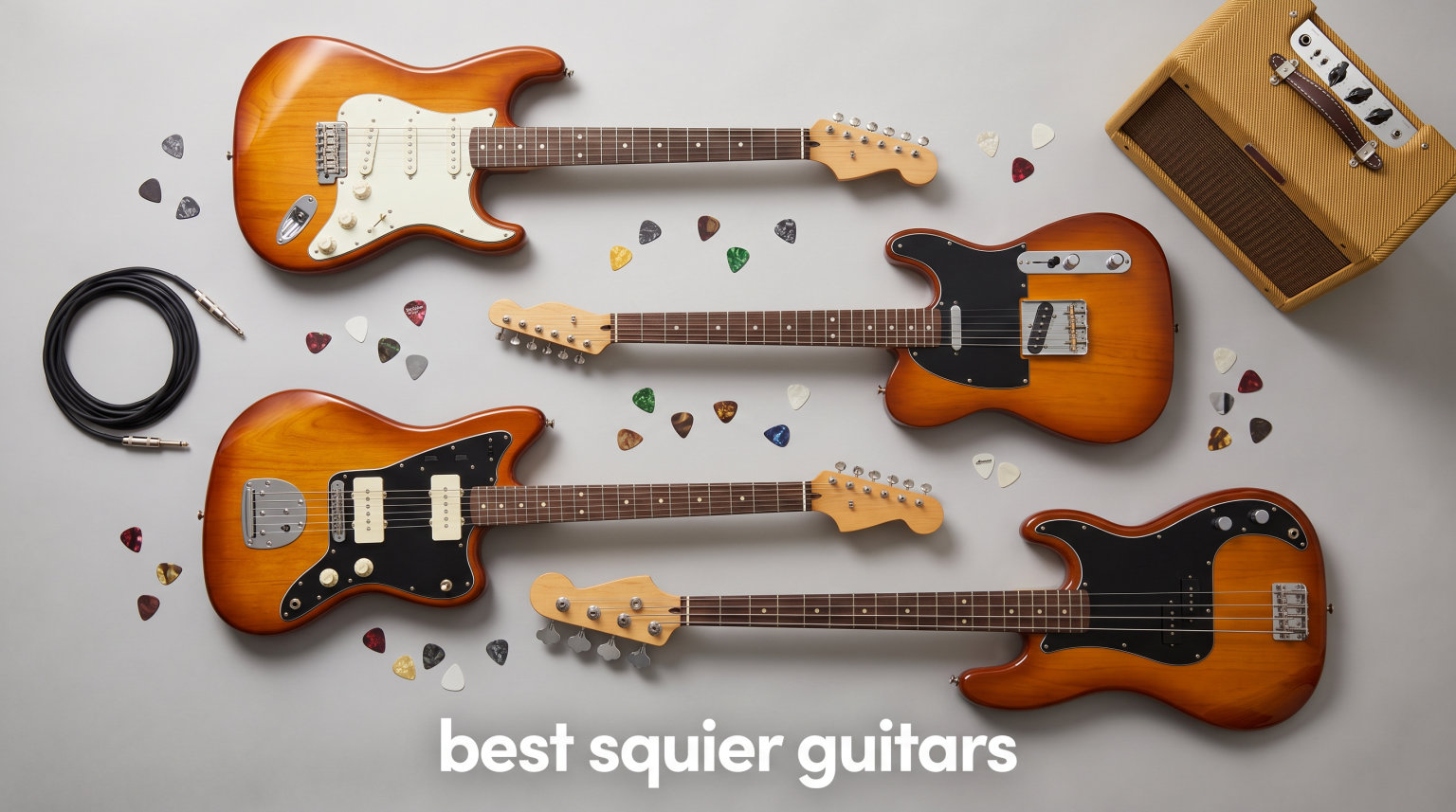 best squier guitars